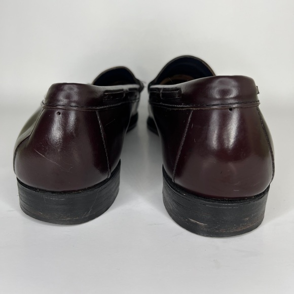 Dexter Loafers Tassel Slip On Leather Dress Shoes Men Size 11M Brown Made In USA main image 6